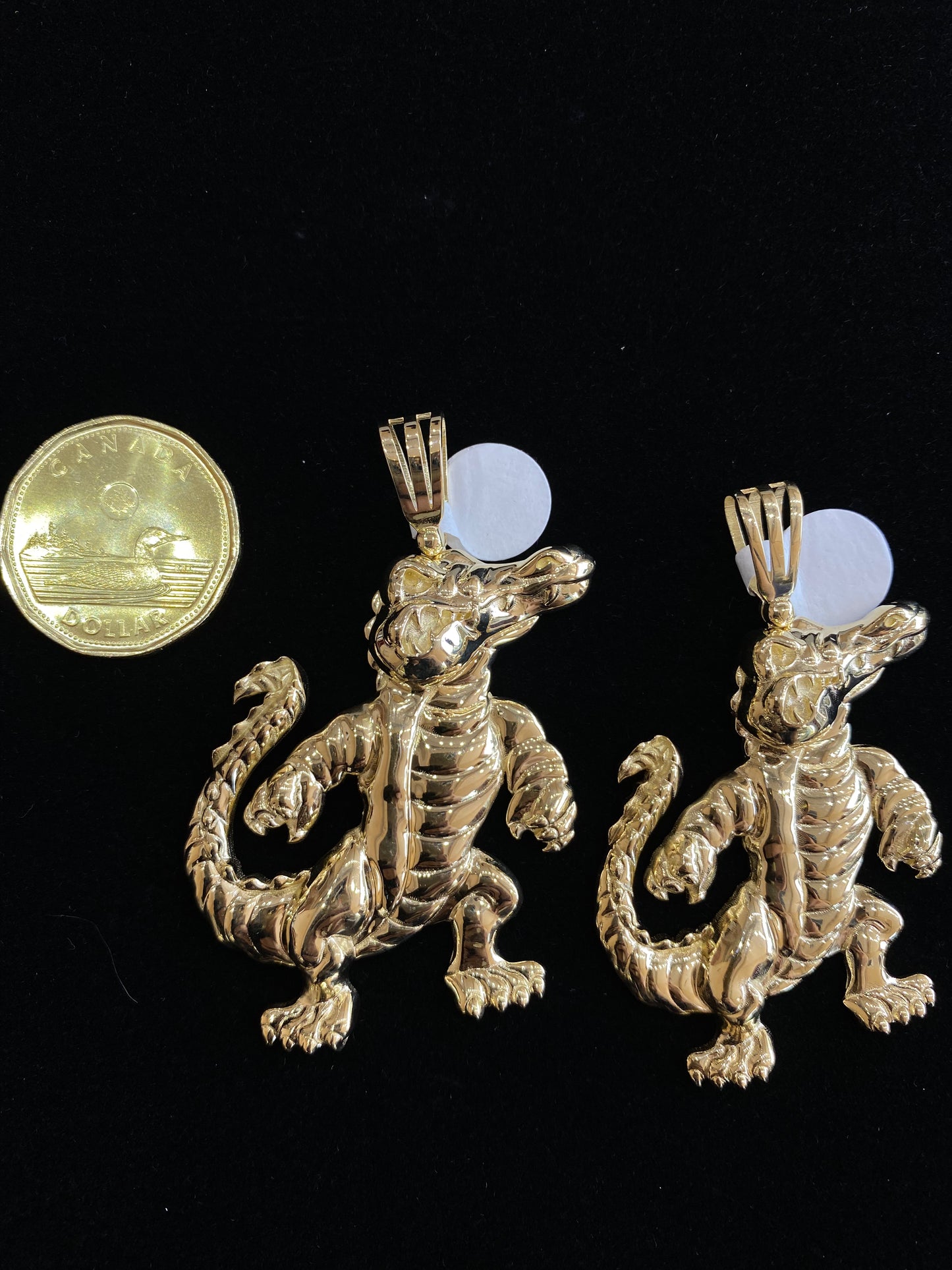 3D Alligator Lion Pendent