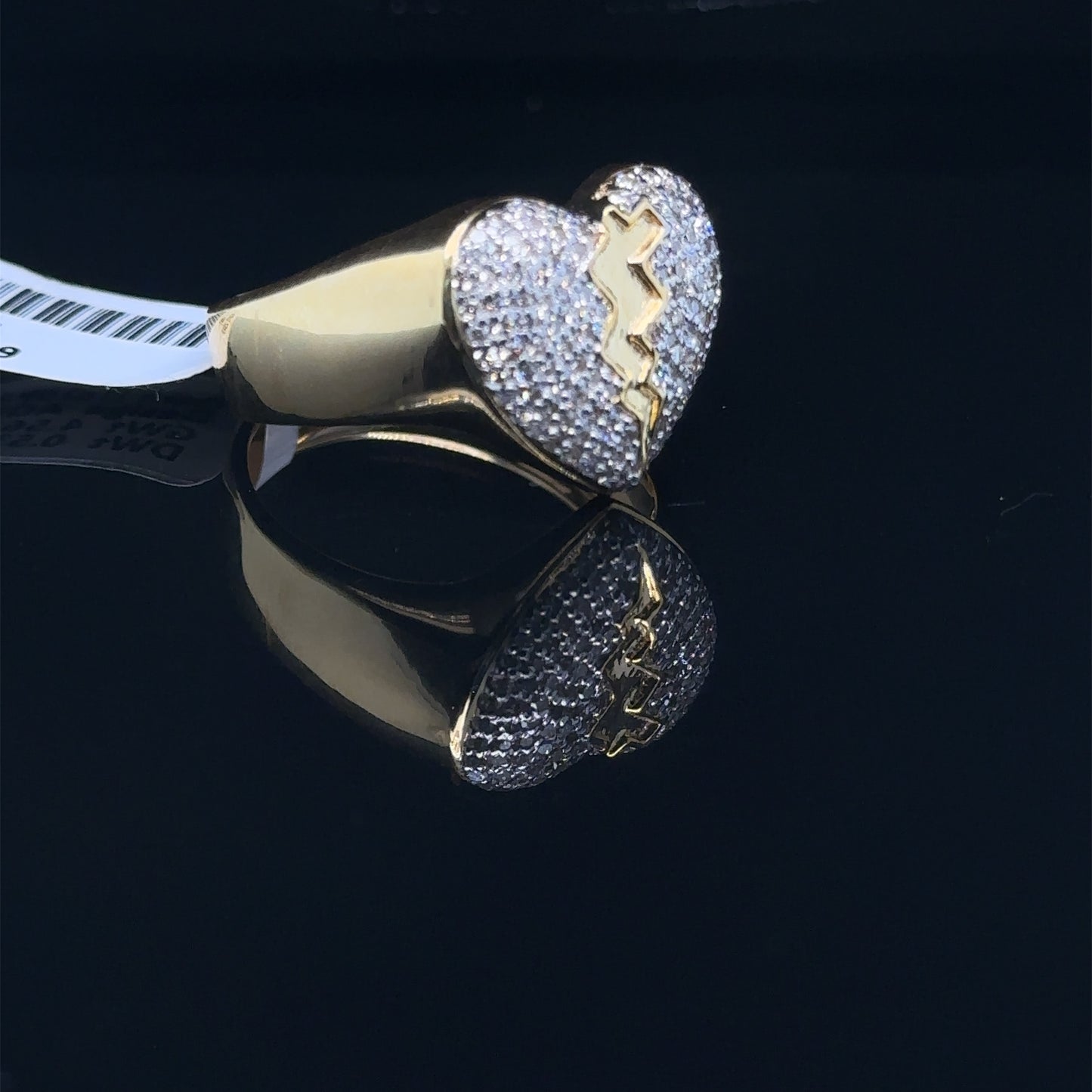 Broken Heart Diamond Ring-gr0583