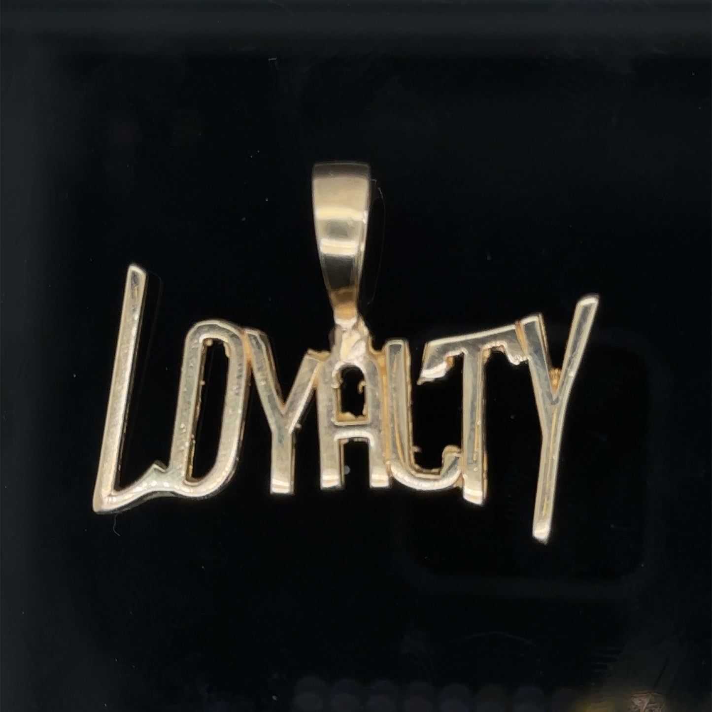 Loyalty Gold Pendent