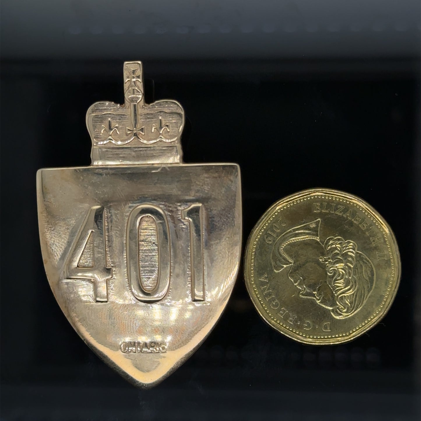 401- Gold Pendent