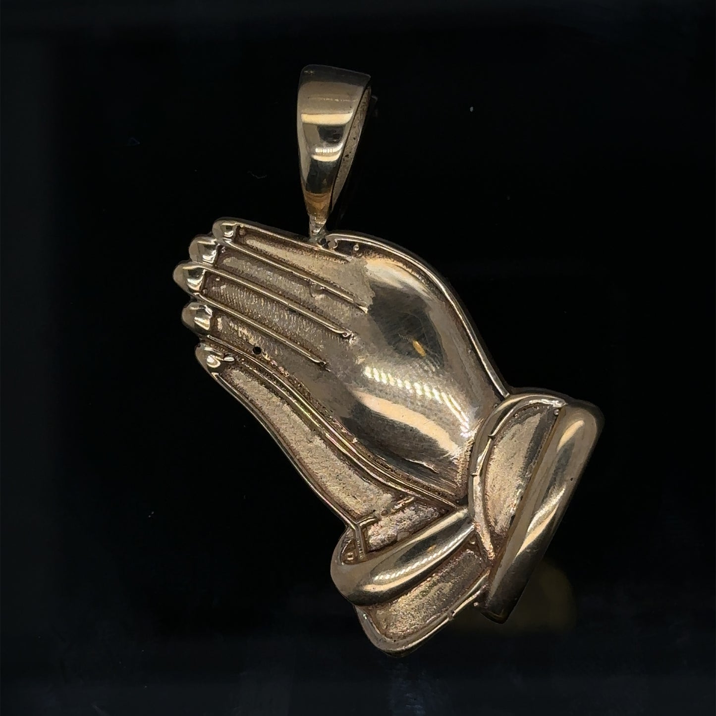 Prayer Hand Gold Pendent