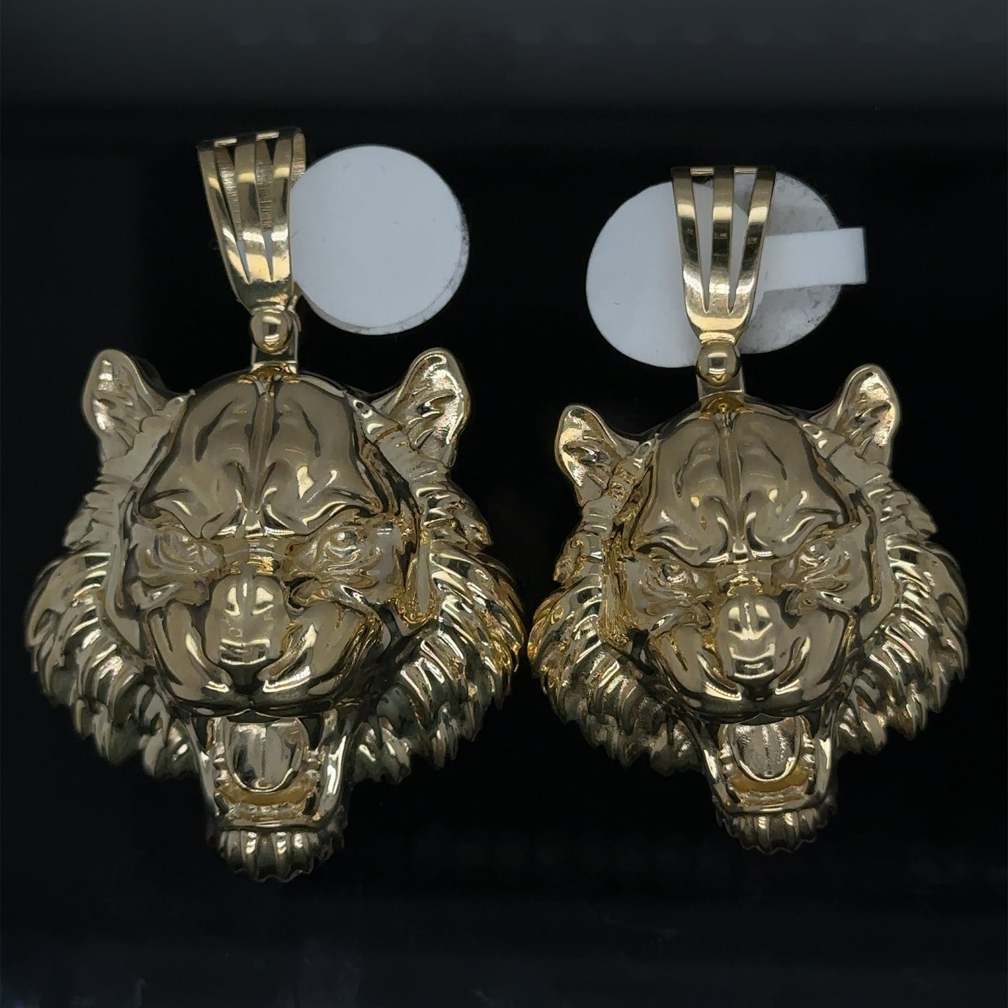 3D Gold Lion Pendent