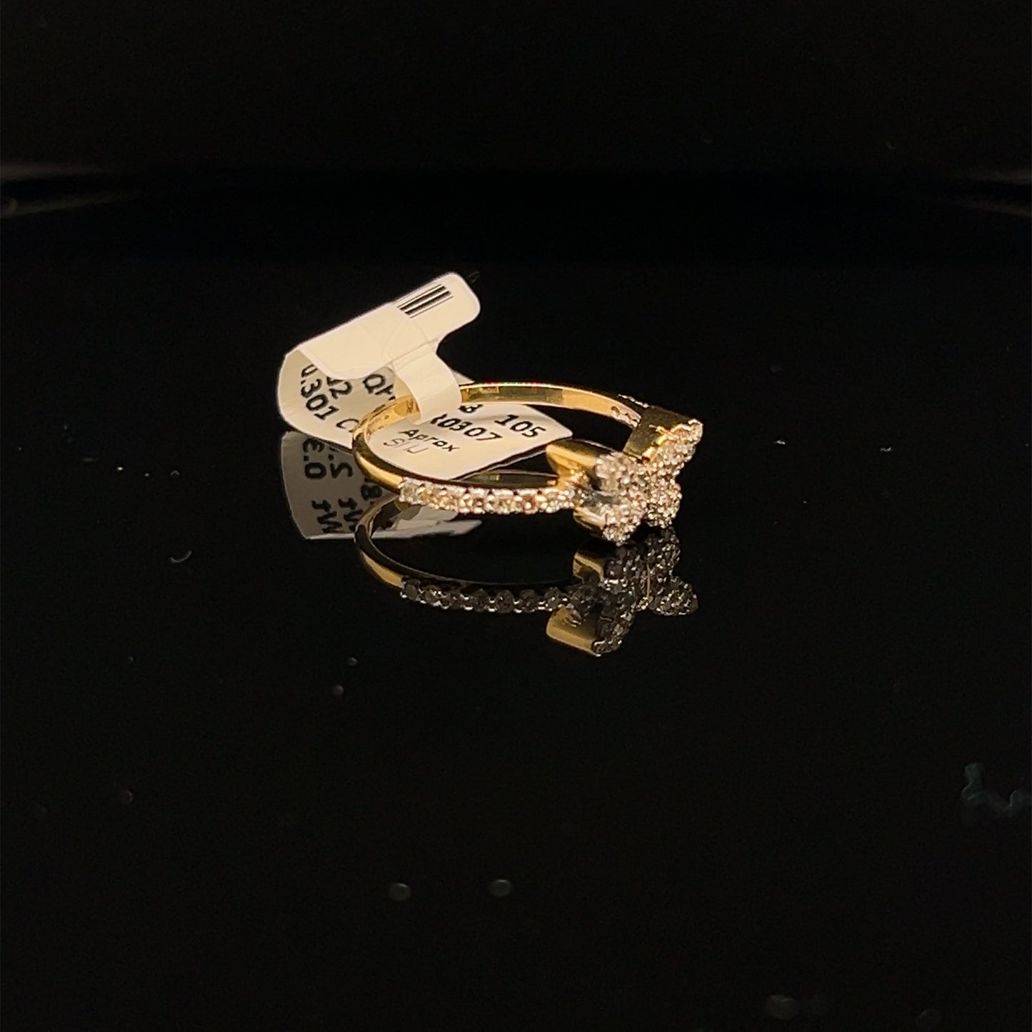 Butterfly Women Diamond Ring- LR0307