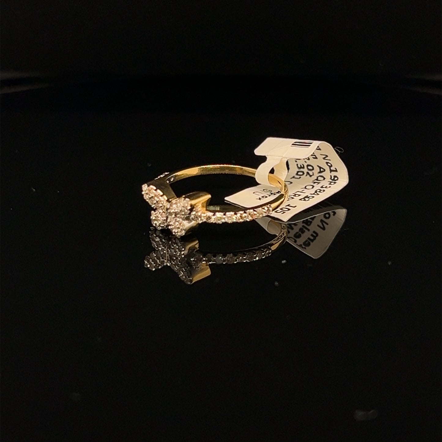 Butterfly Women Diamond Ring- LR0307