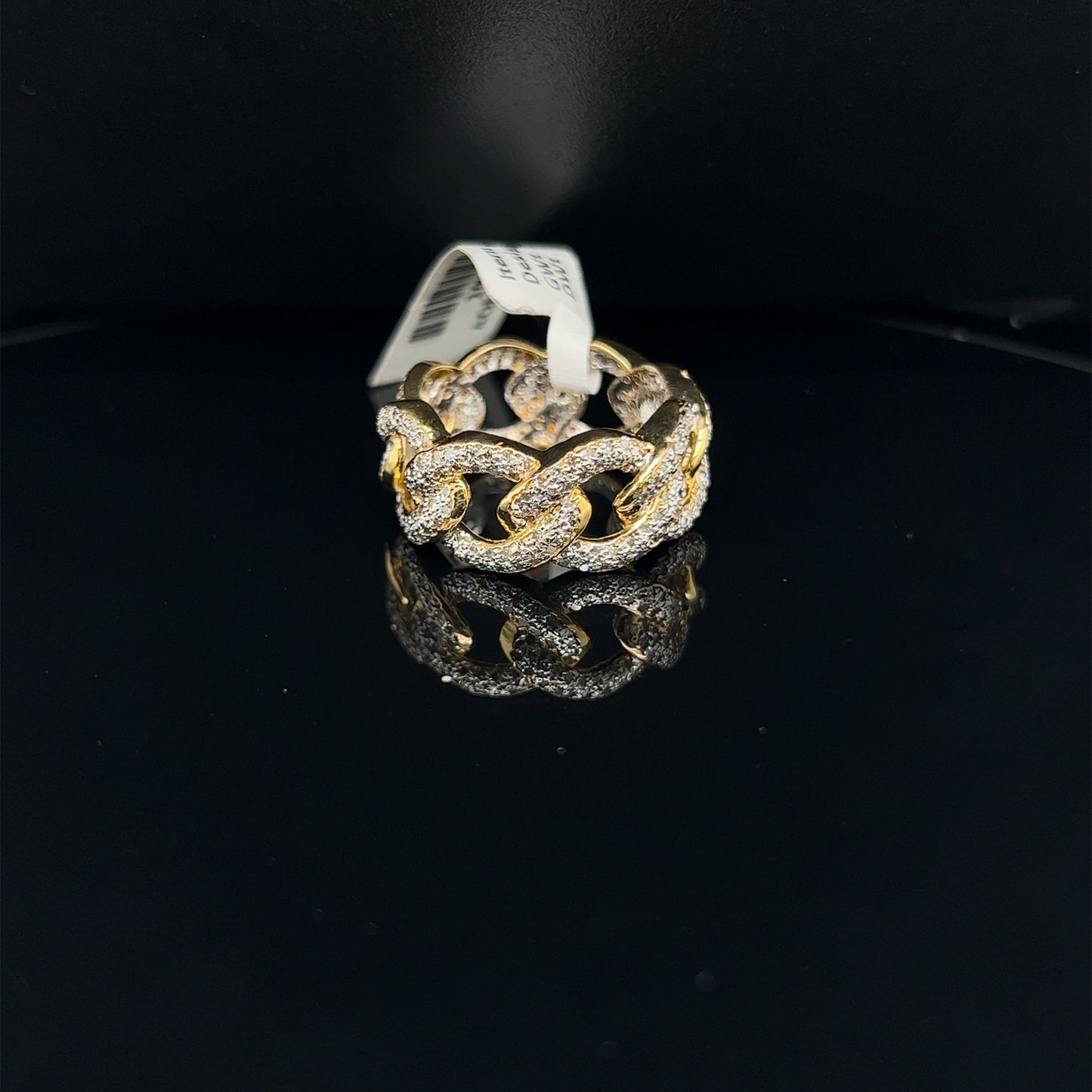 Cuban Diamond Men Ring- GR0075