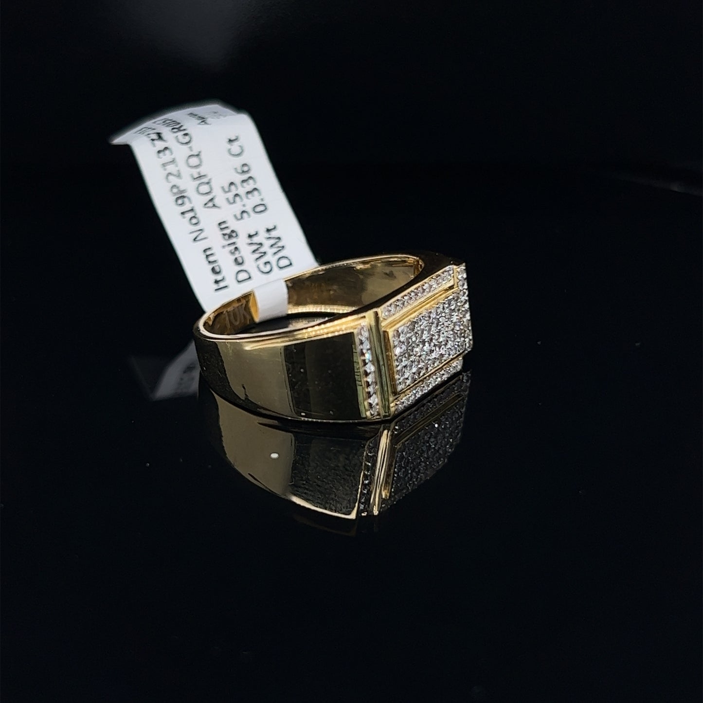 Men Diamond Ring- GR0157
