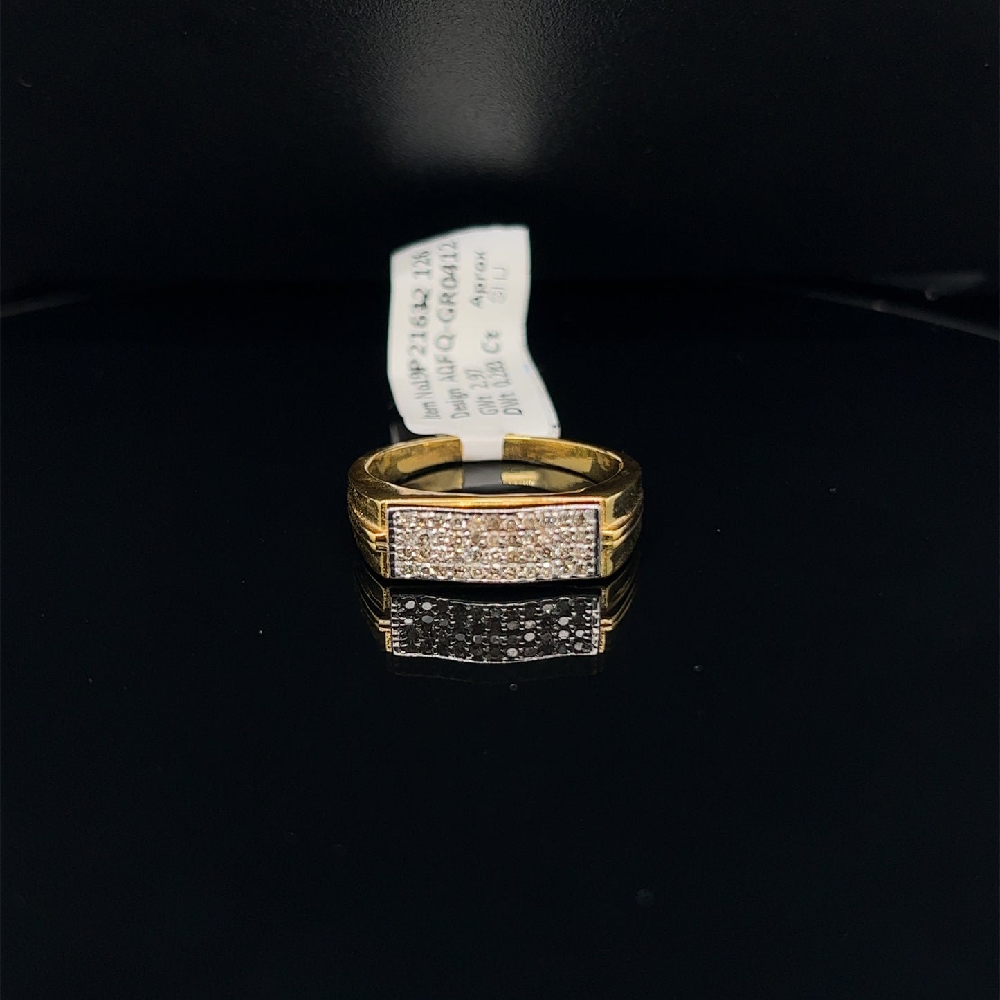 Men Diamond Ring- GR0412