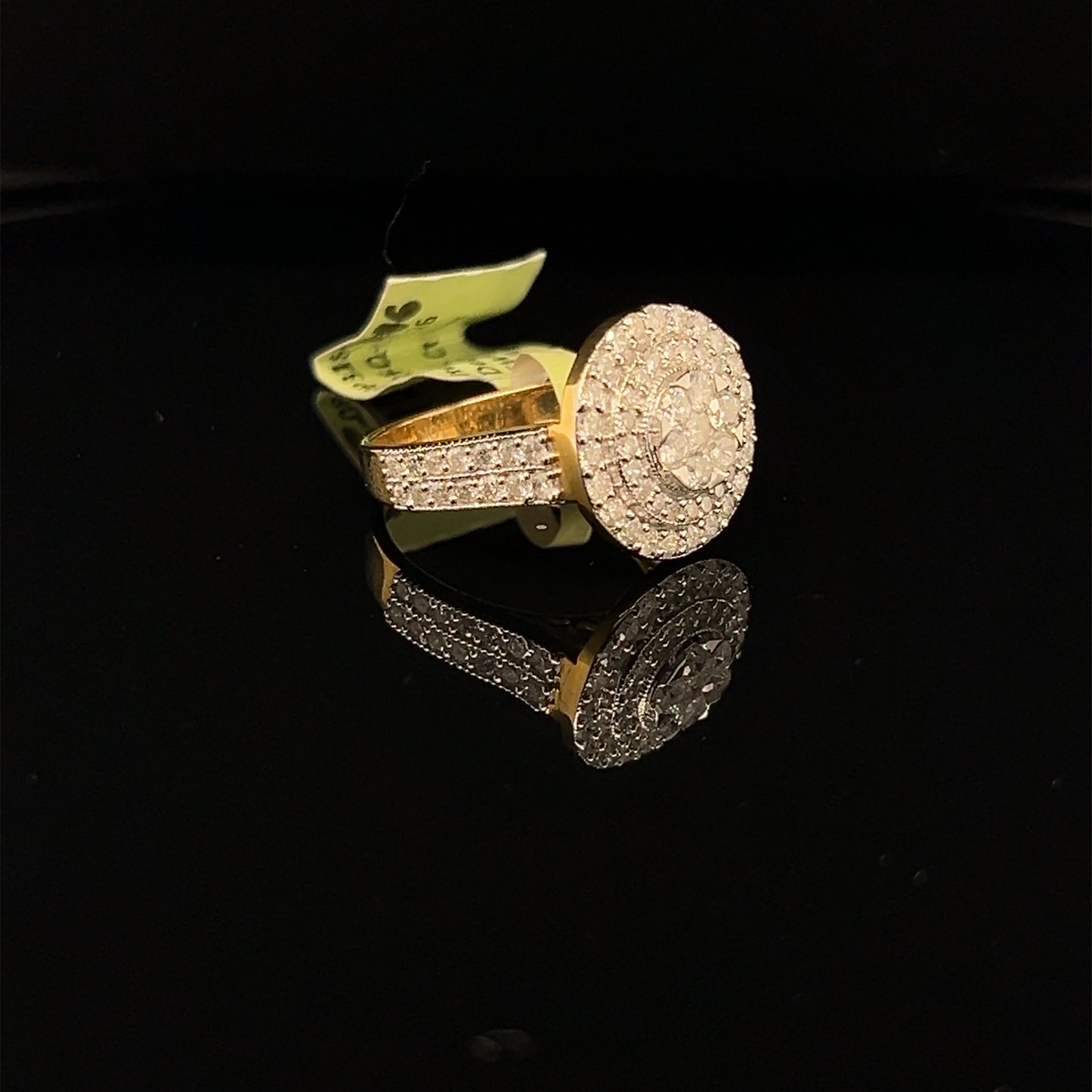 Circle Diamond ring- LR0126
