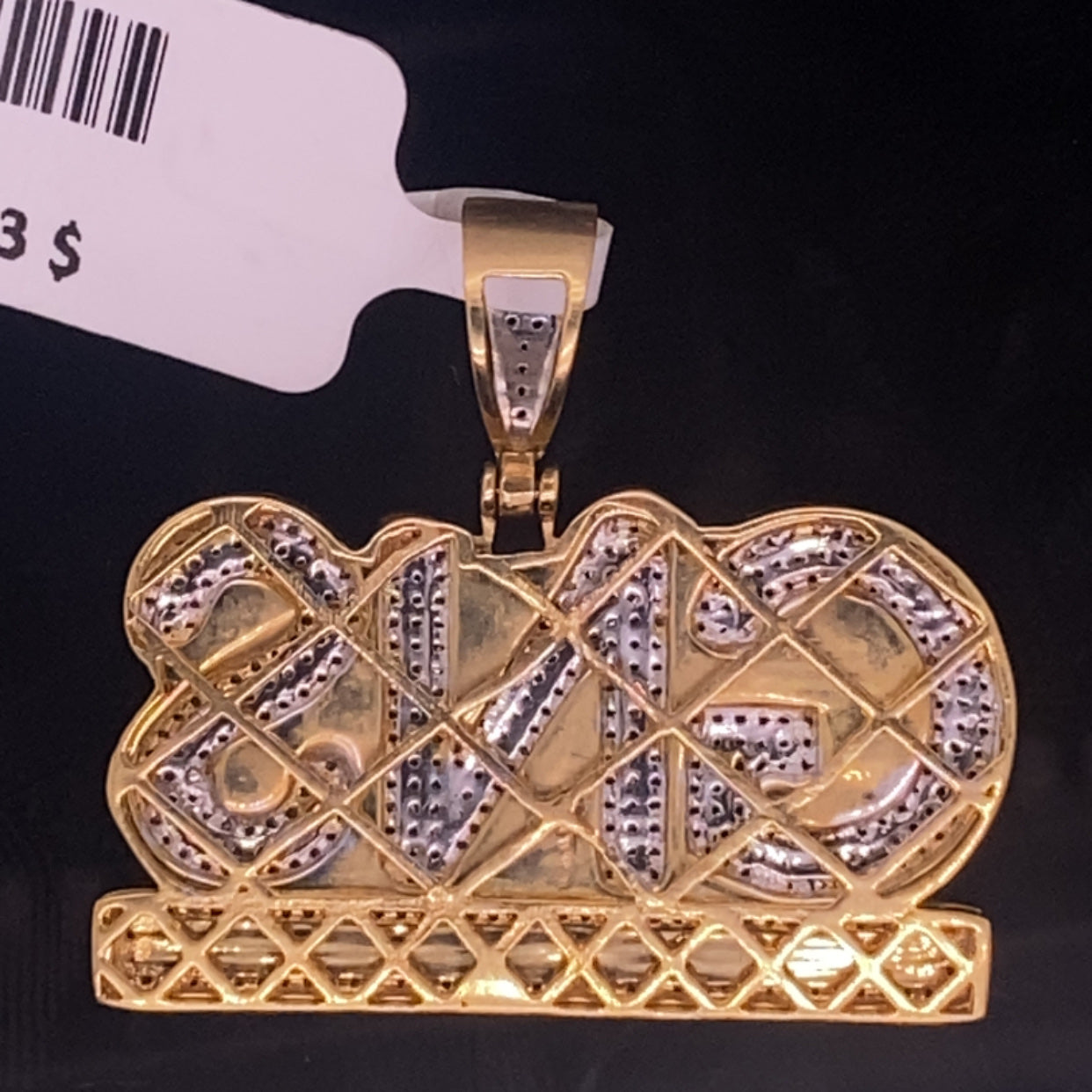 Grind Never Stops diamond pendent (GNS)- PD0441