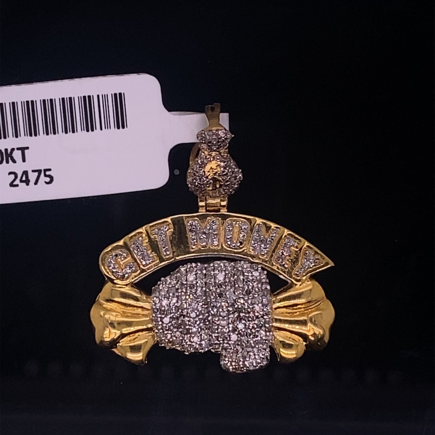 Get Money Diamond Pendent- PD0448