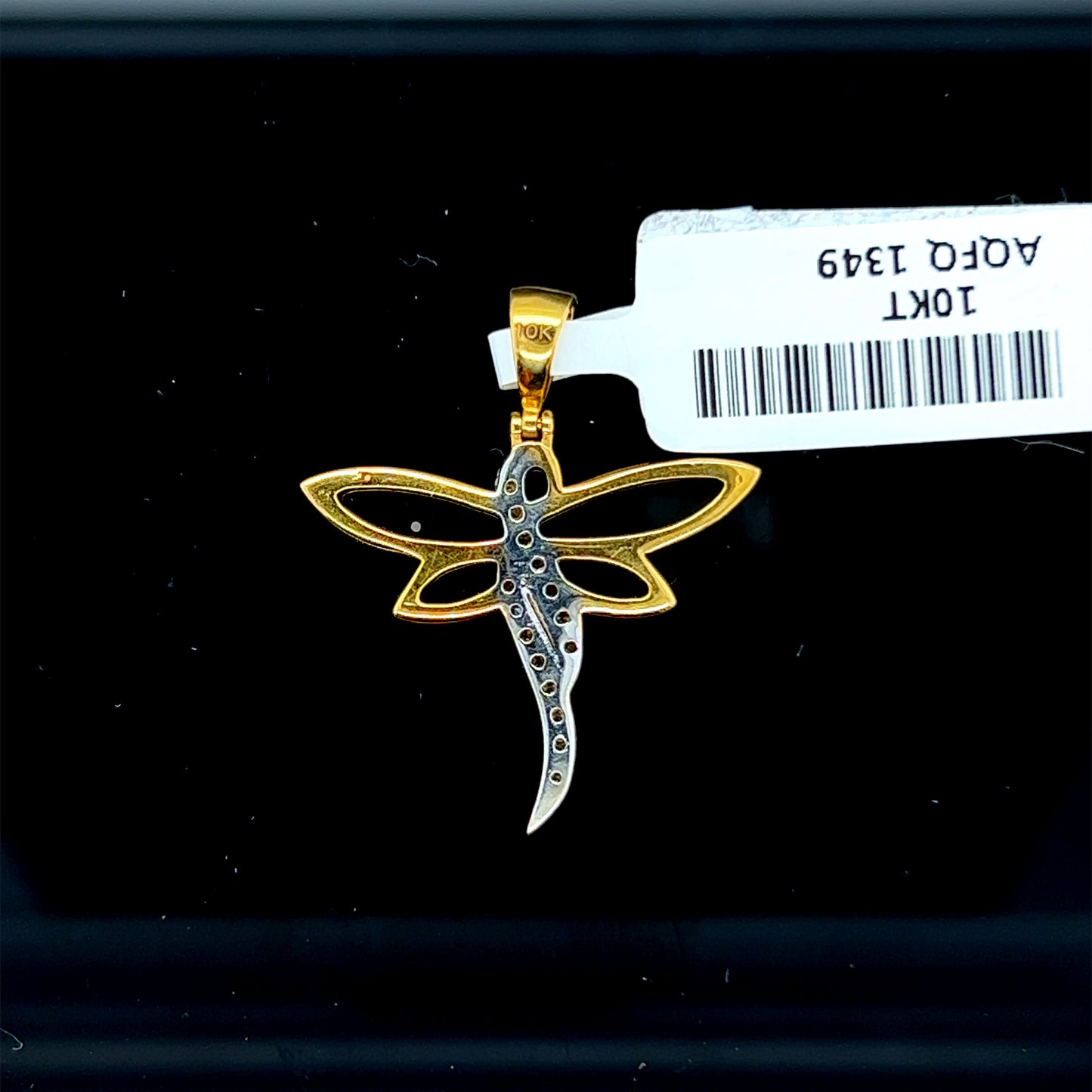 Dragonfly Diamond Pendant- PD0622