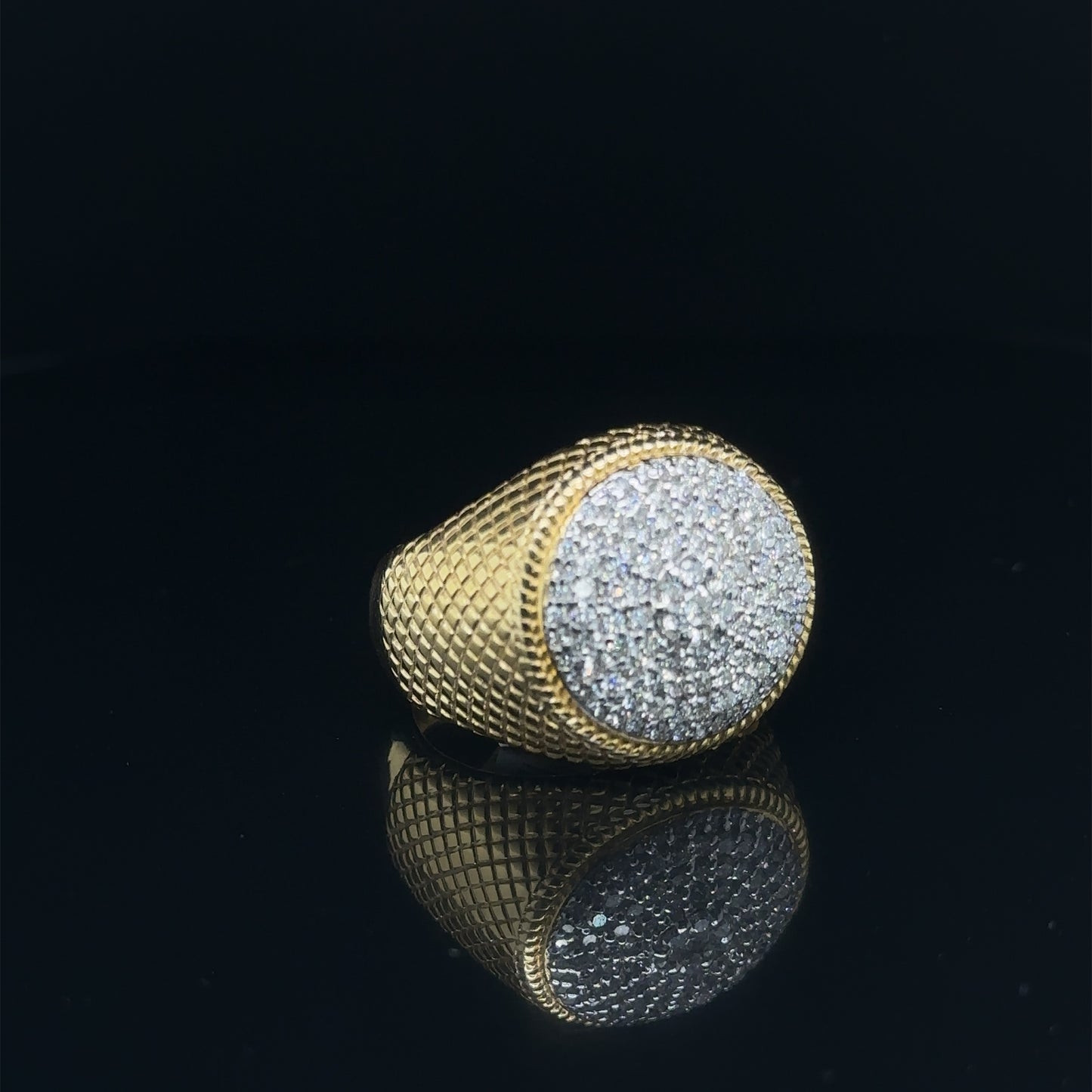 Men Diamond Ring- GR0468