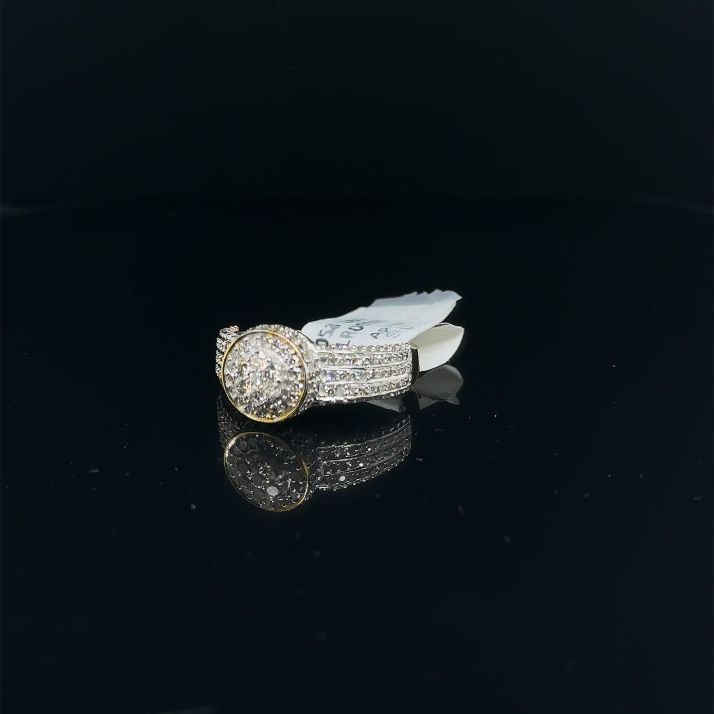 Circle Ladies Diamond Ring-LR0018