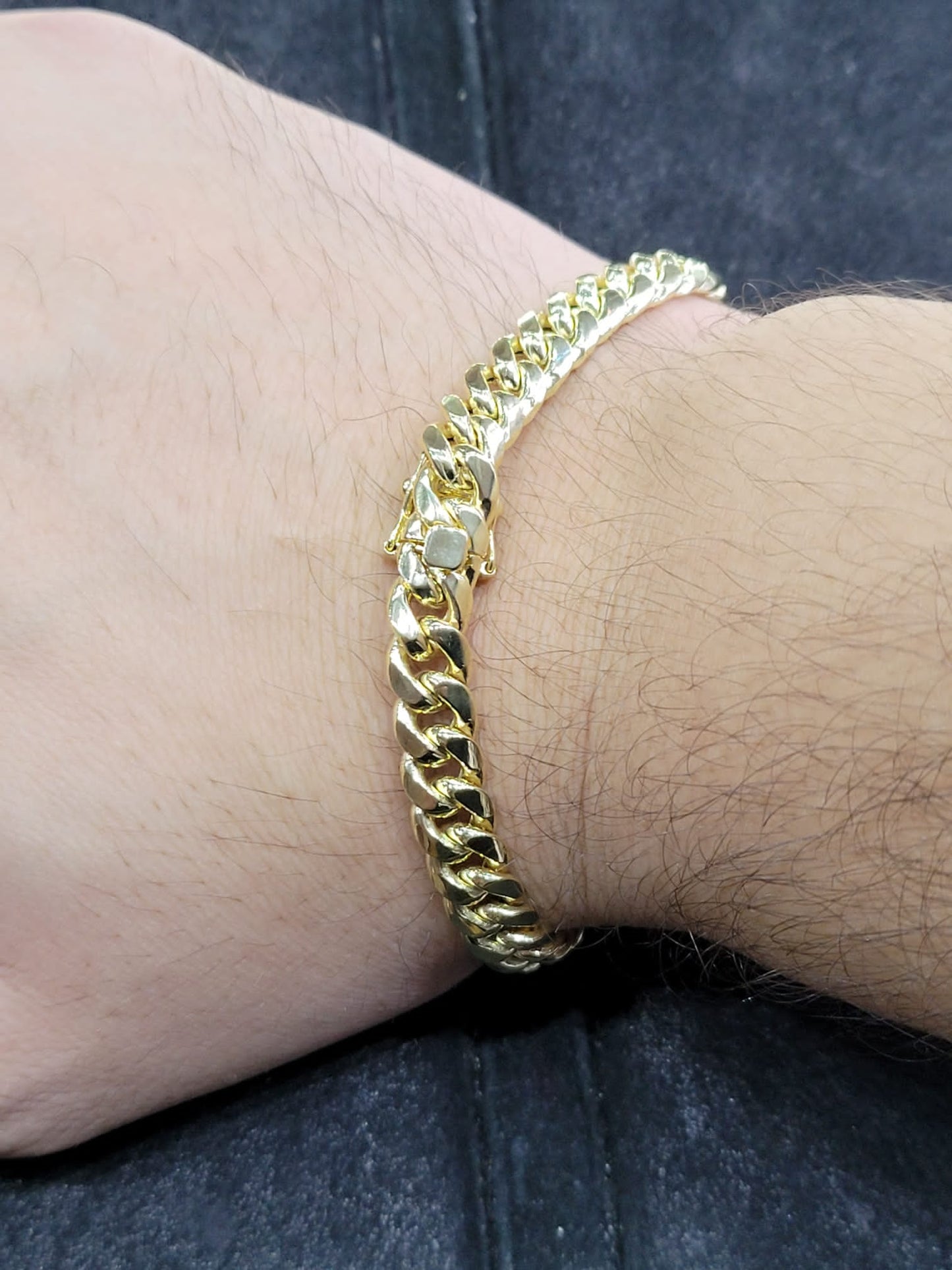 Cuban Link Gold Bracelets