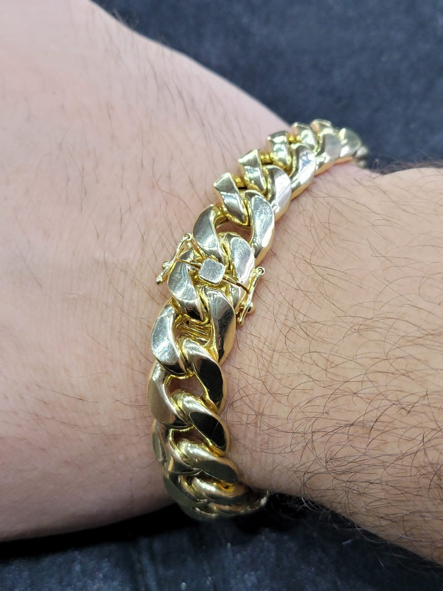 Cuban Link Gold Bracelets