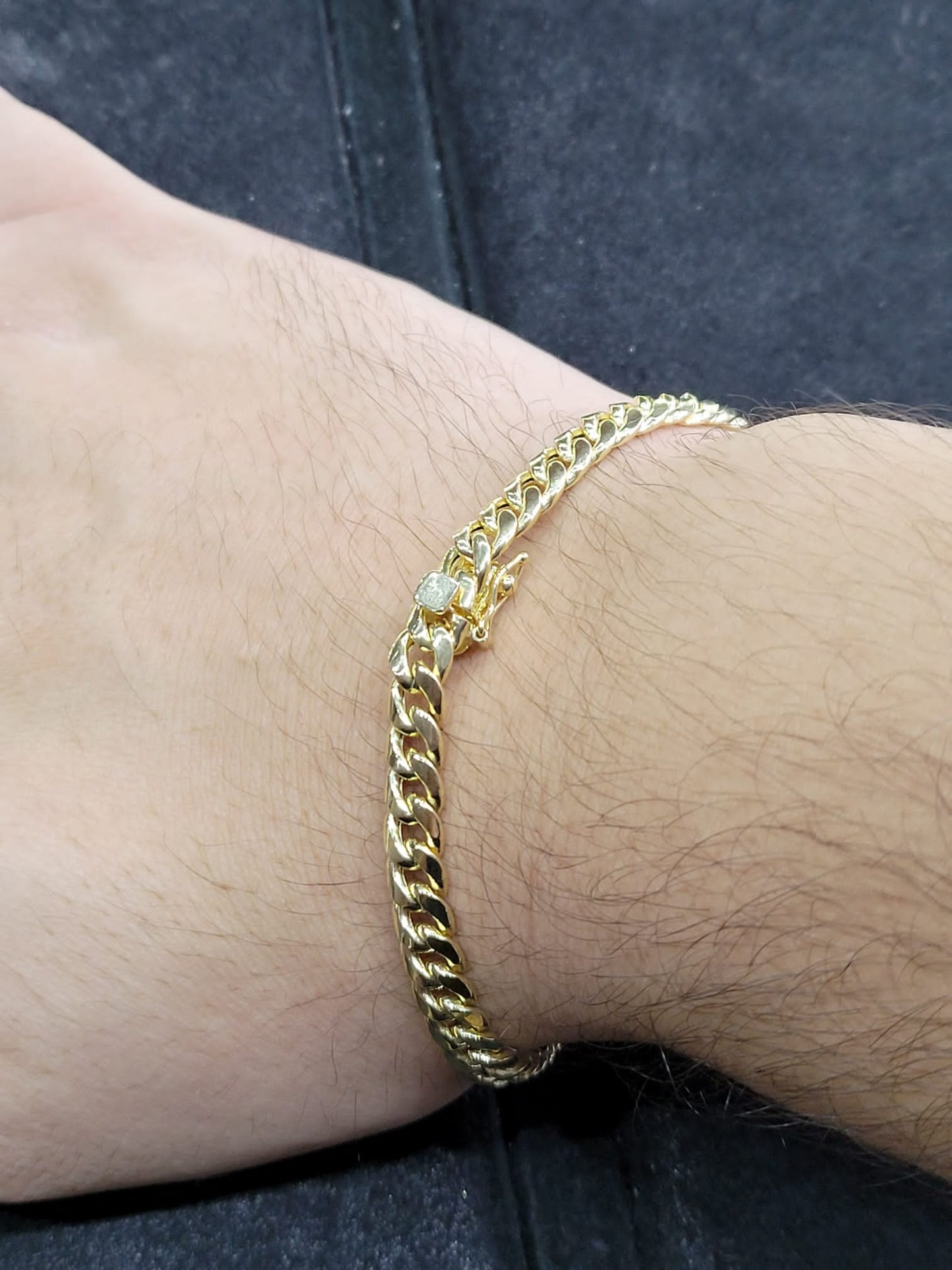 Cuban Link Gold Bracelets