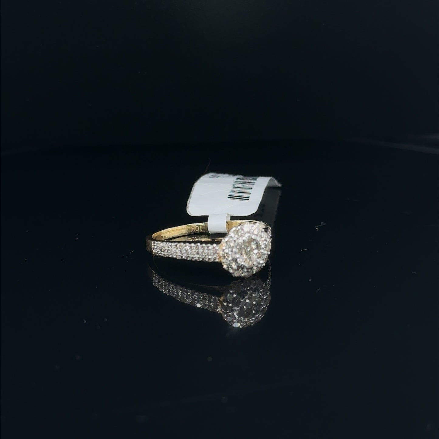 Circle Ladies Diamond Ring-LR0068