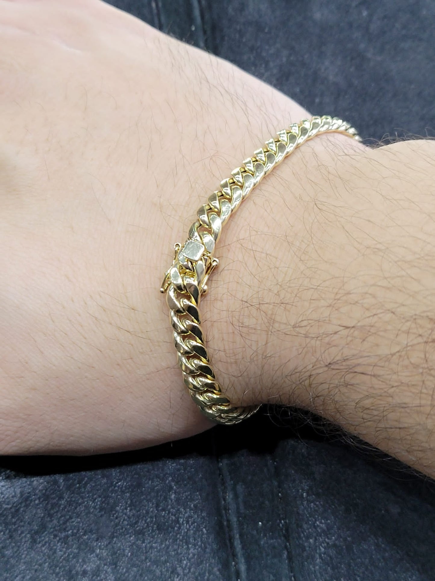 Cuban Link Gold Bracelets