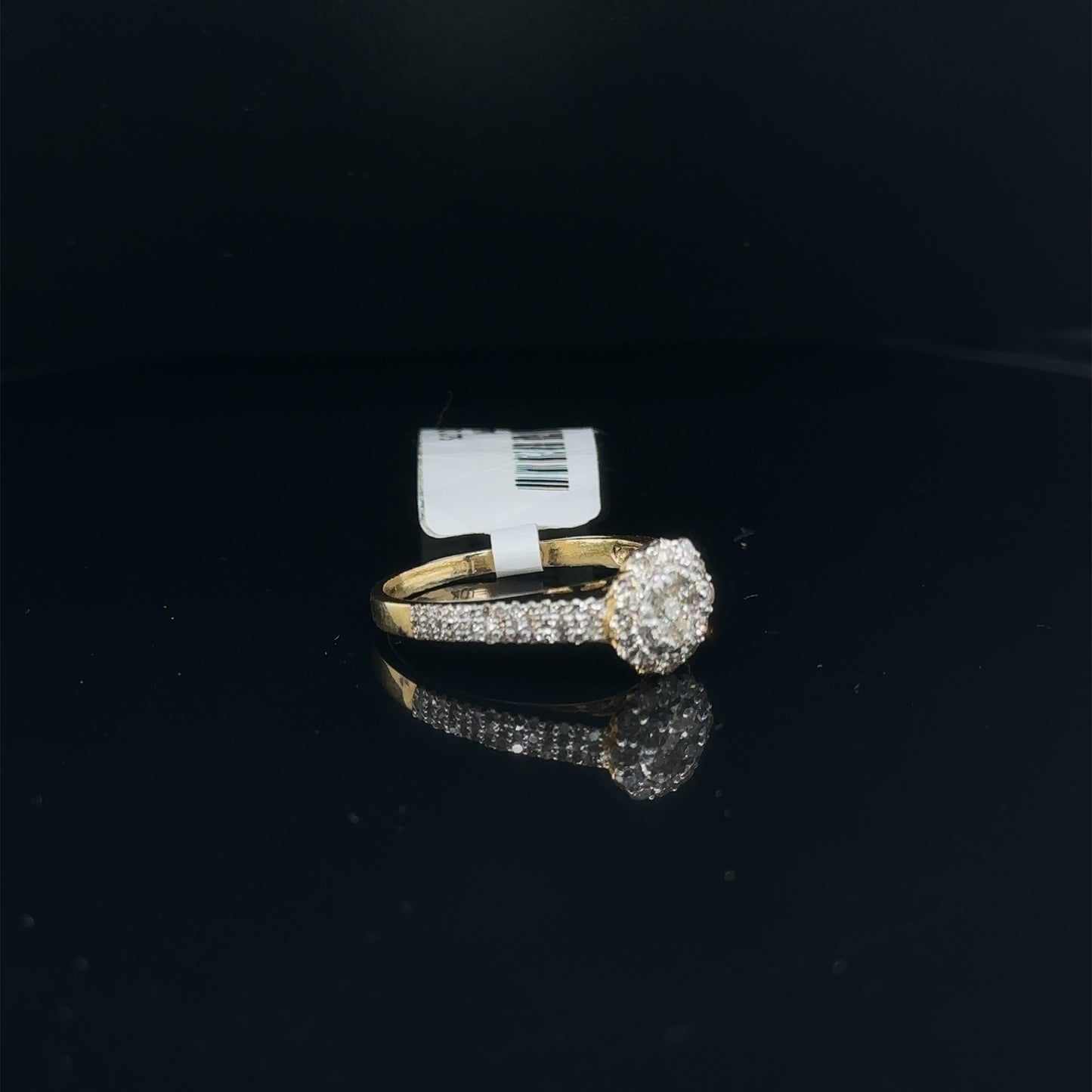 Circle Ladies Diamond Ring-LR0068