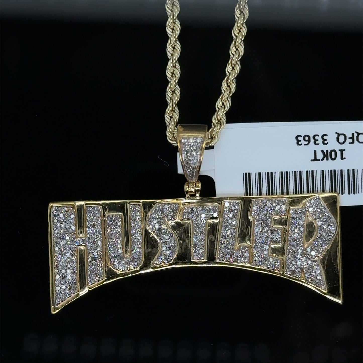 Hustler pendent and chain Combo