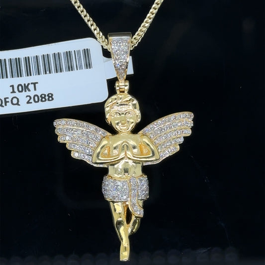 Angel Pendent and Chain Combo- PD0260