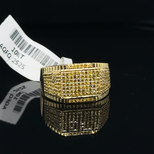 Yellow Diamond Ring