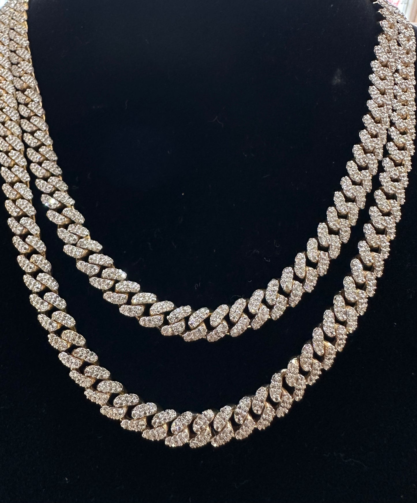 Diamond Cuban Chains 6mm- Ch0013