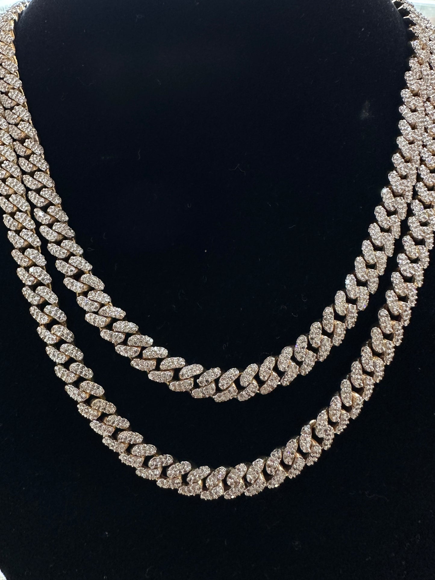 Diamond Cuban Chains 6mm- Ch0013