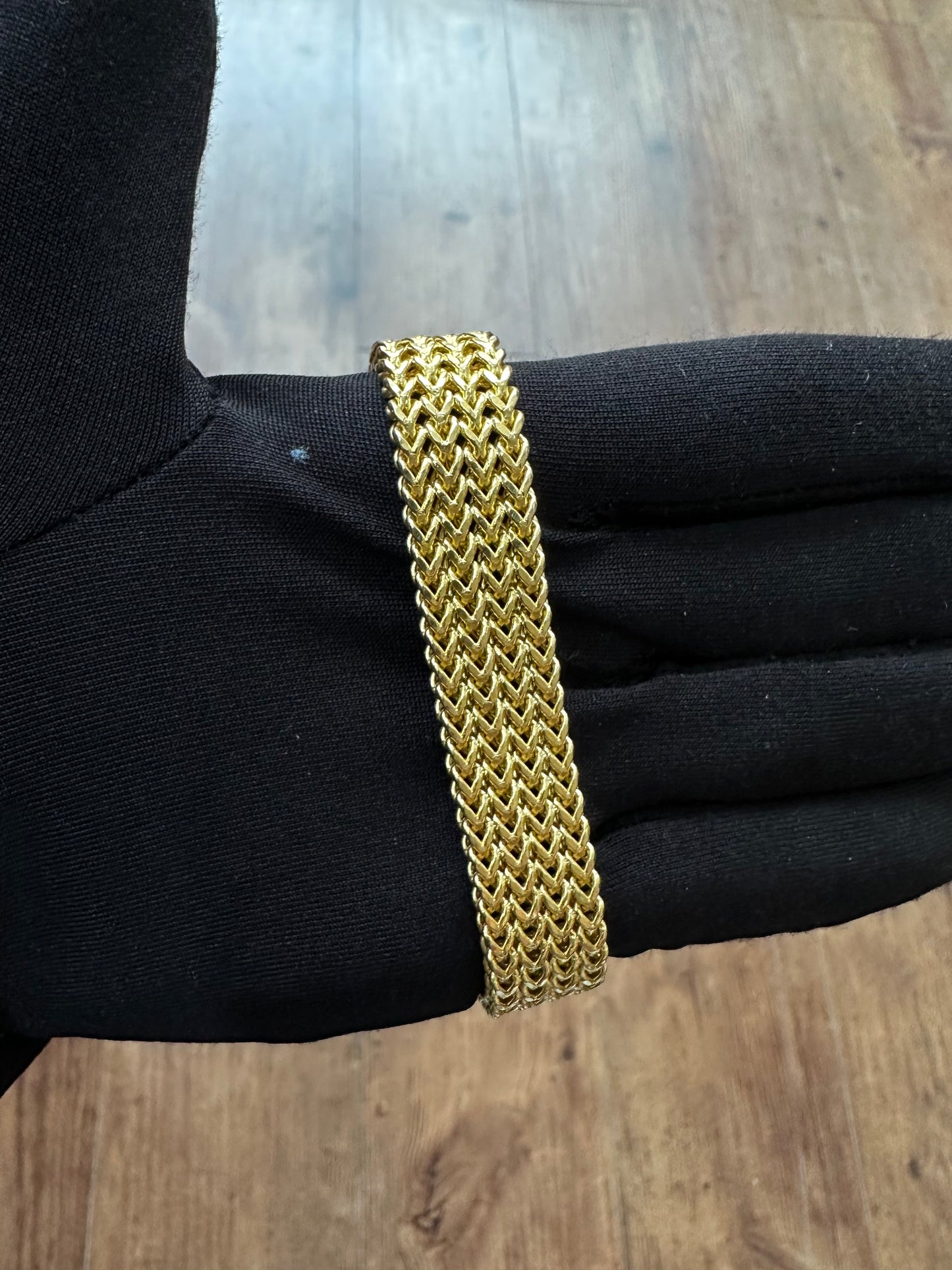 Franco Gold Bracelet