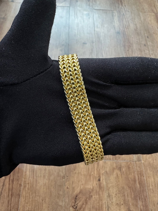 Franco Gold Bracelet