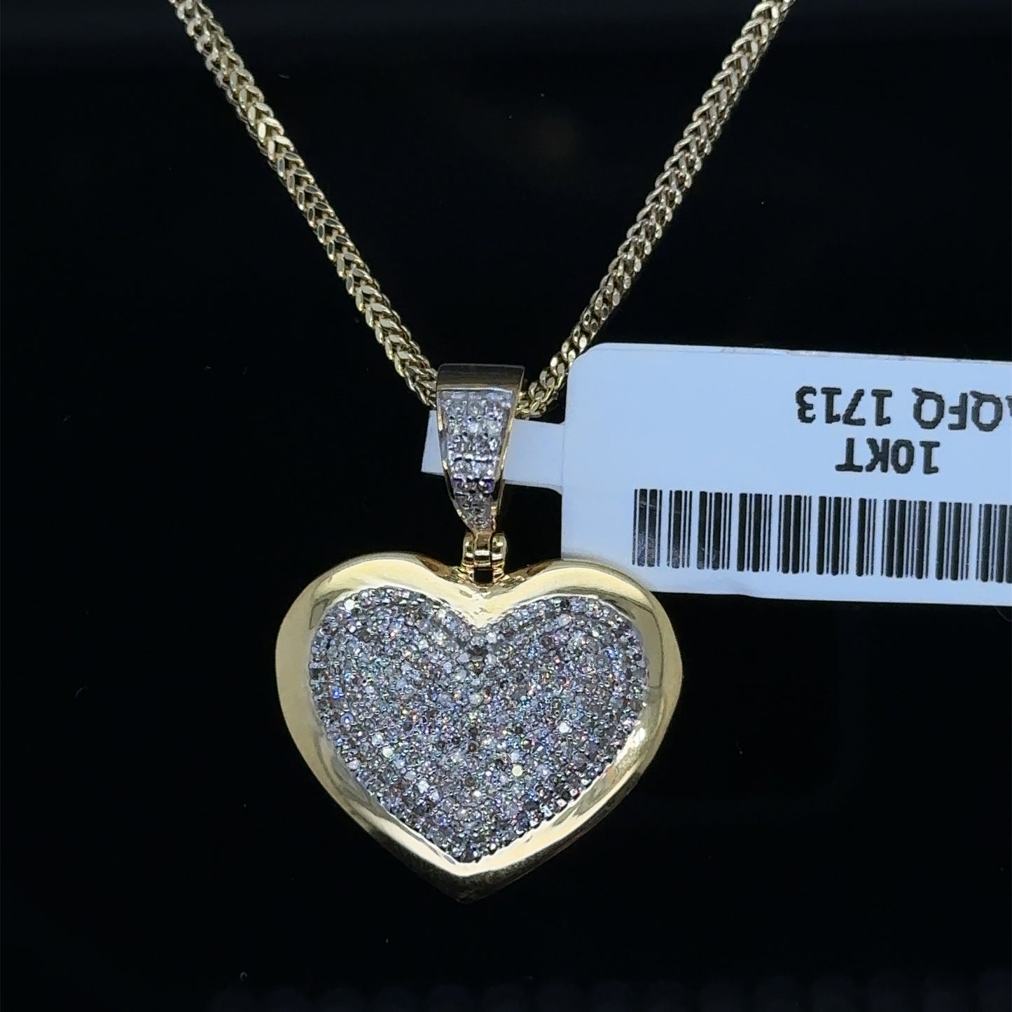 Heart pendent and chain Combo