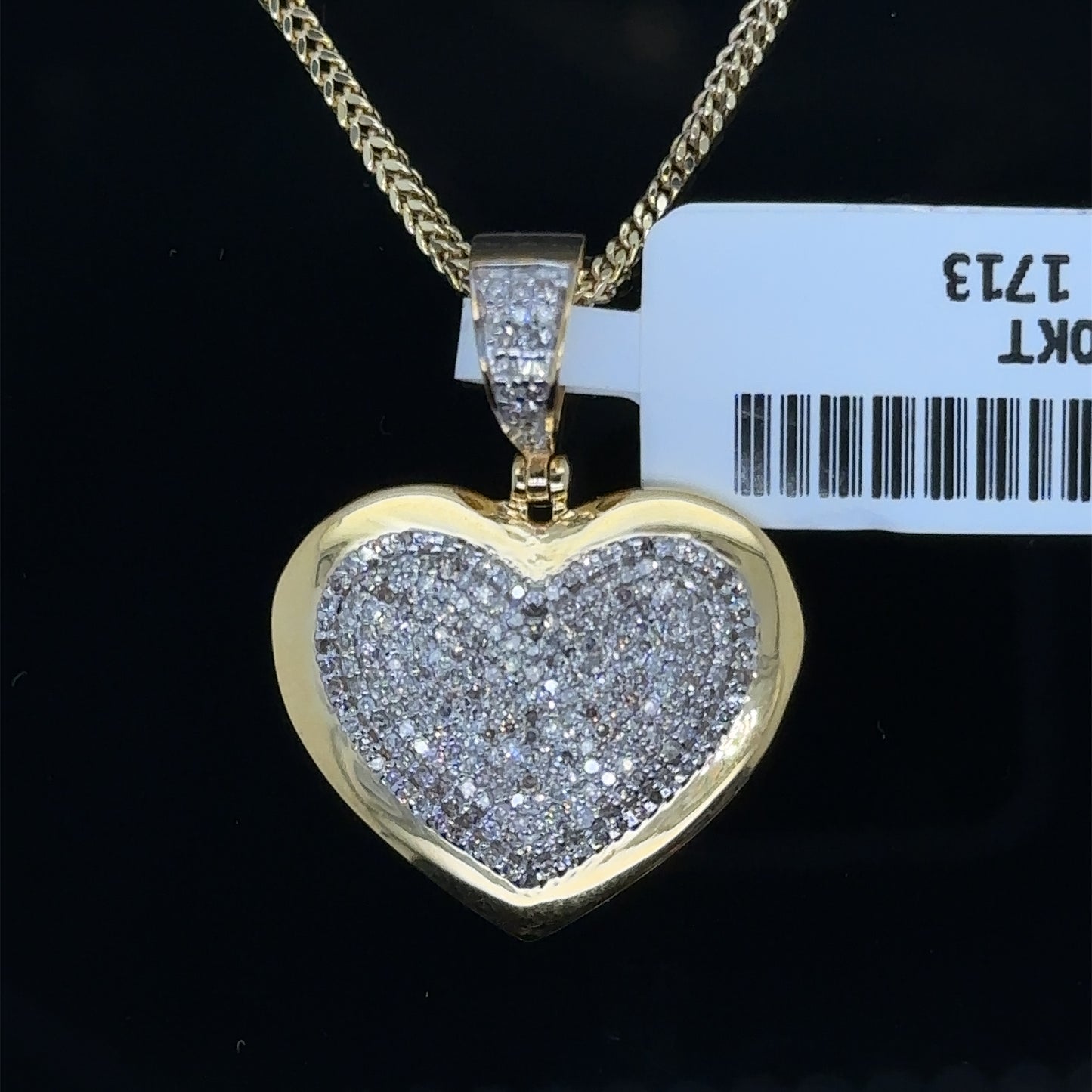 Heart pendent and chain Combo