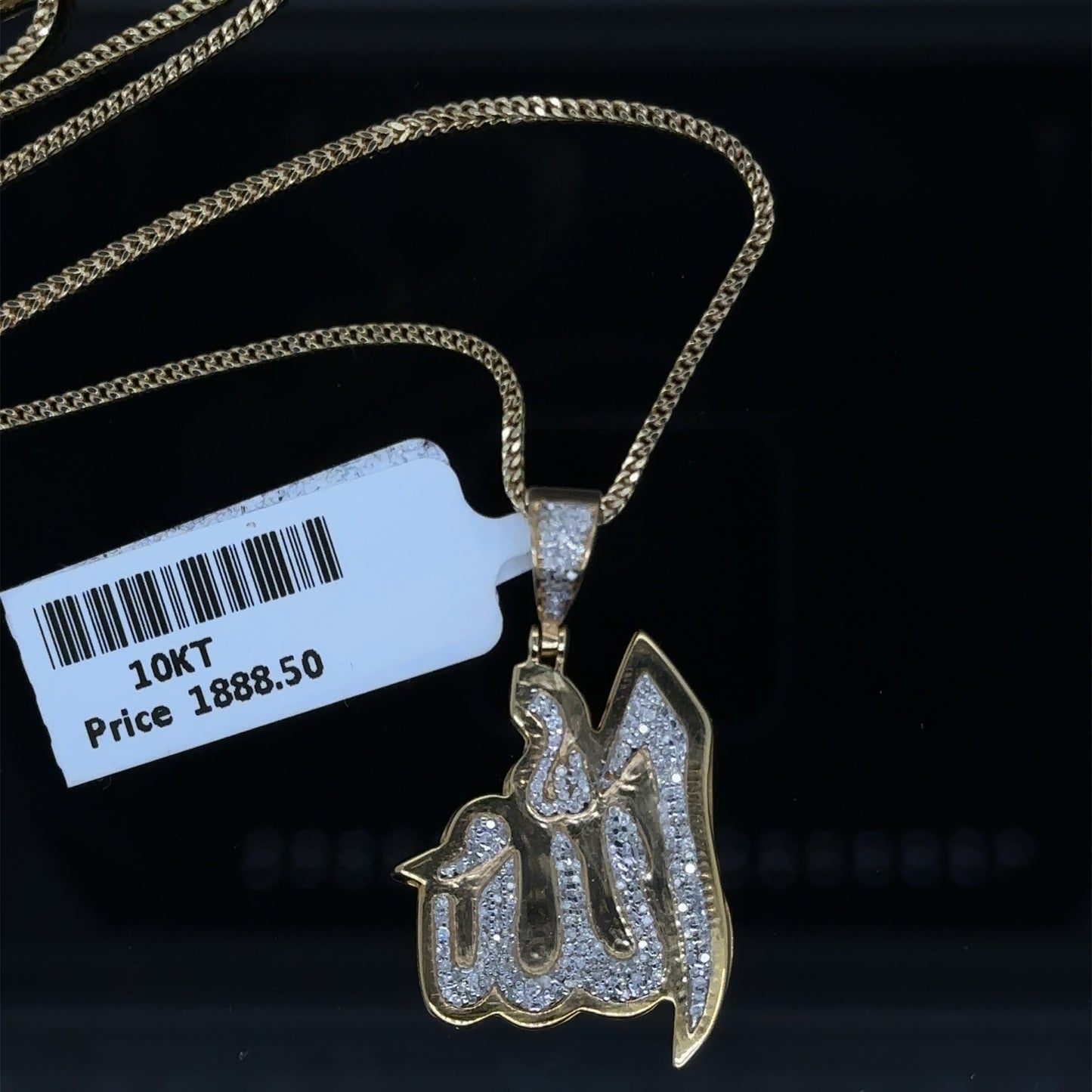 God Pendent and Chain Combo