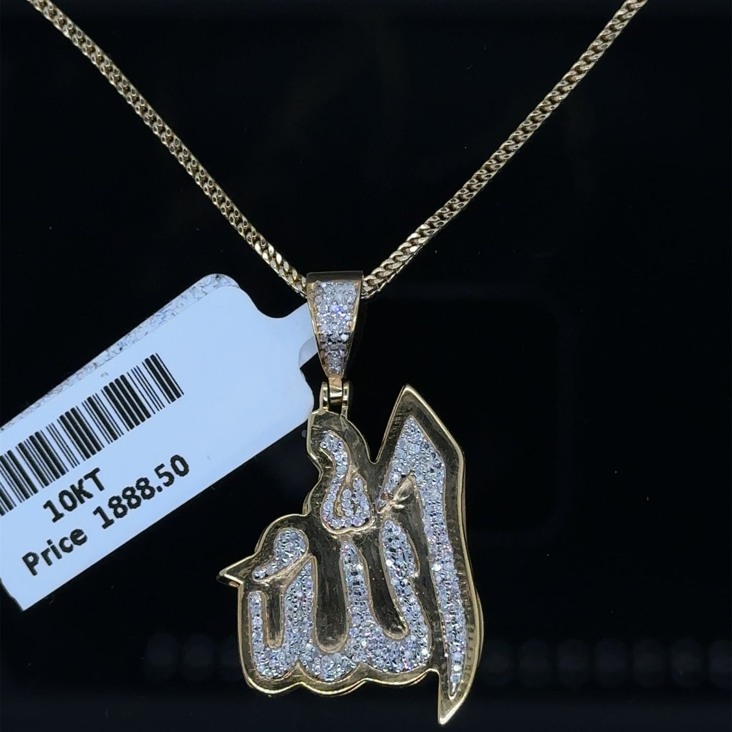 God Pendent and Chain Combo