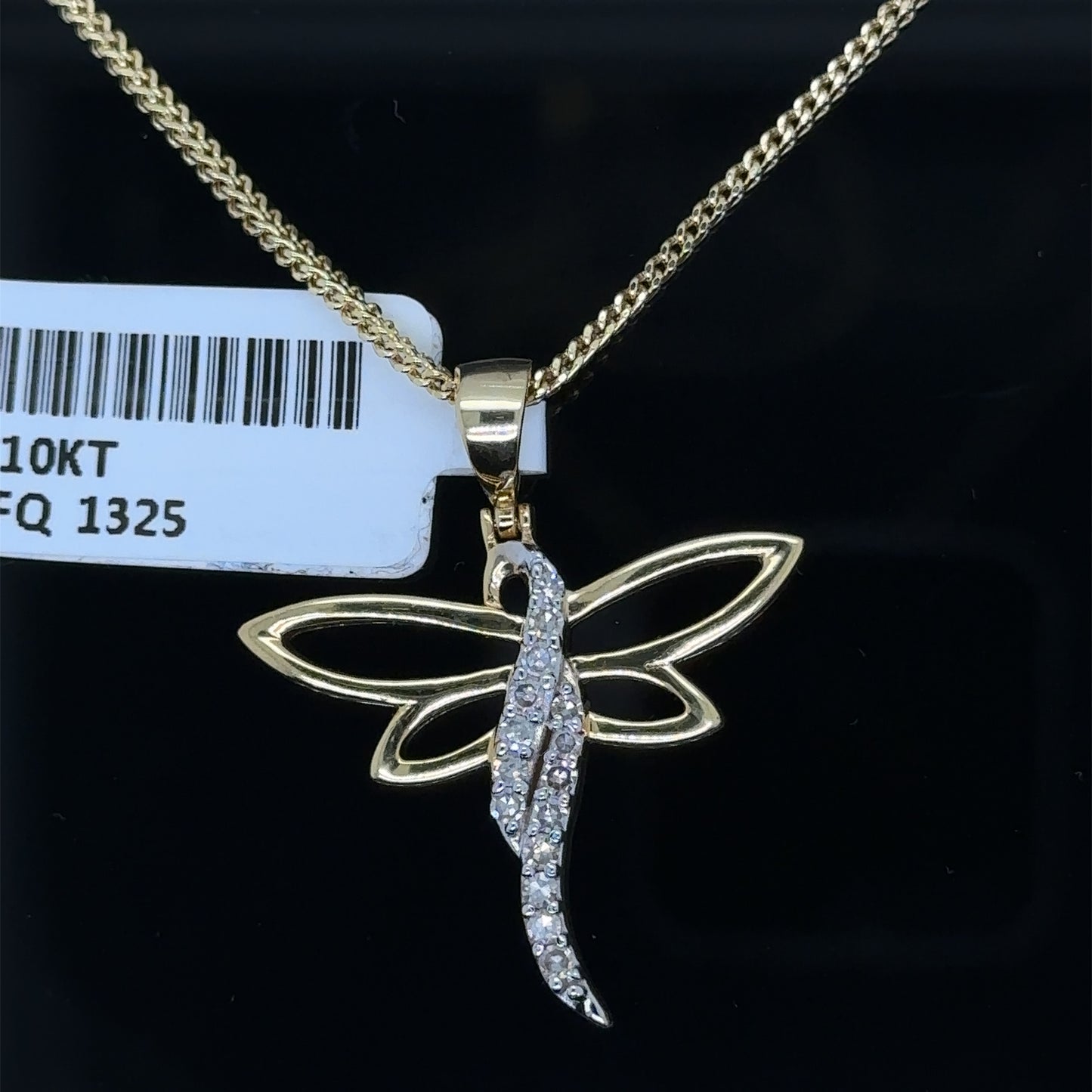 Butterfly pendent and chain Combo