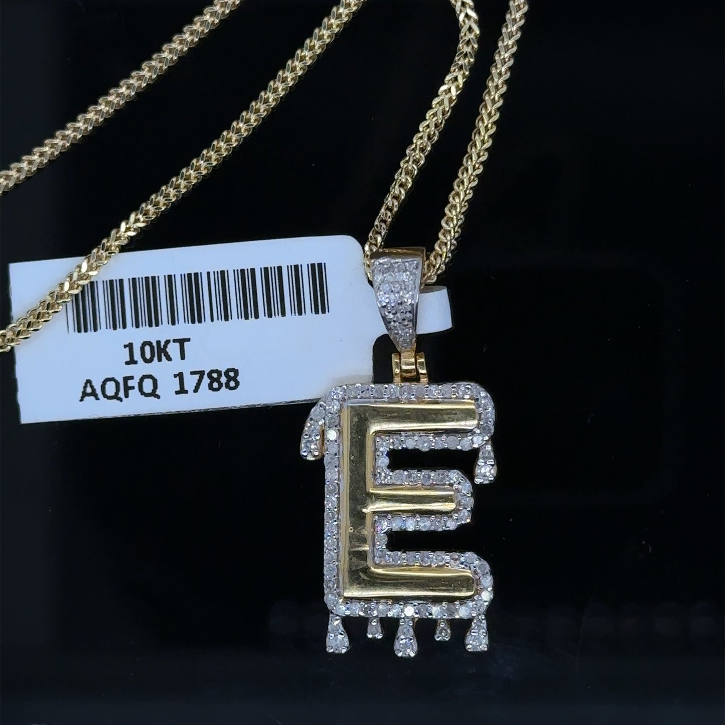 E drip pendent and chain Combo