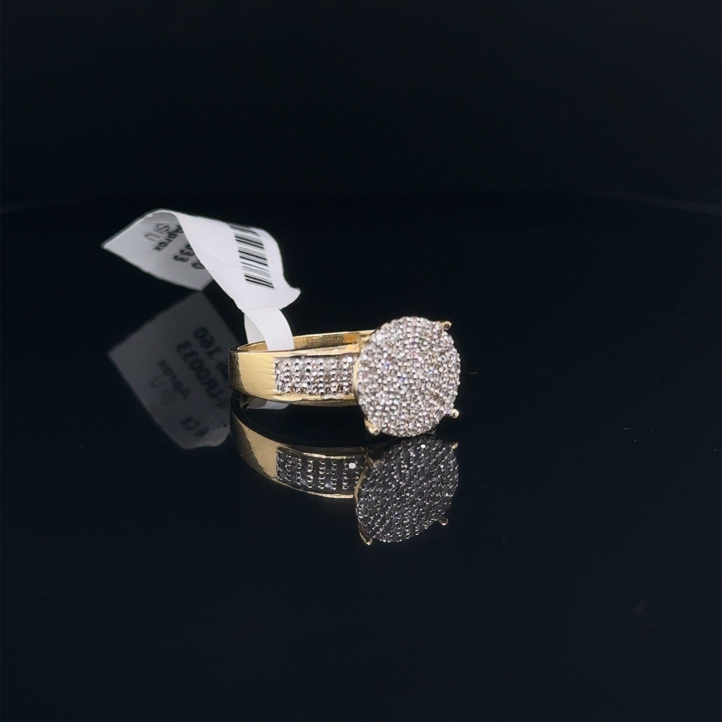 Circle Ladies Diamond Ring-LR0033