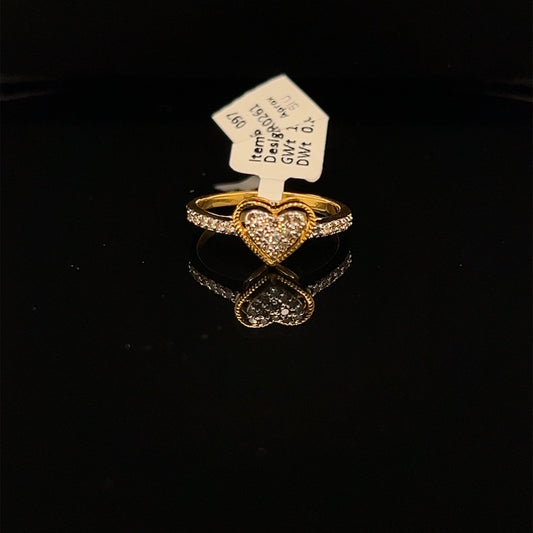 Heart Ladies Diamond ring- LR0261