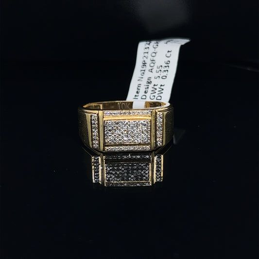 Men Diamond Ring- GR0157