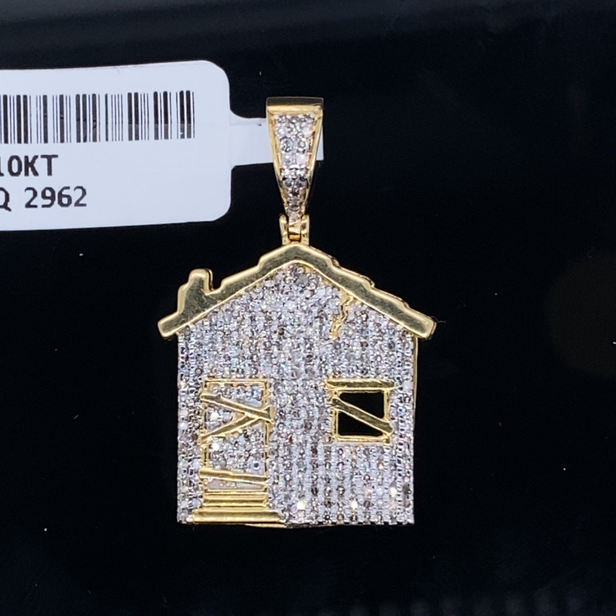 Trap House Diamond Pendant- PD0223