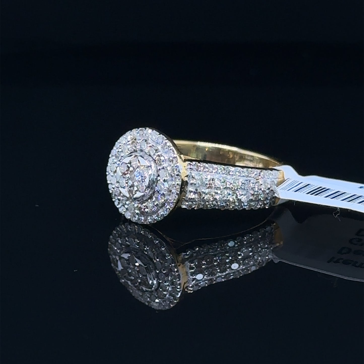 Circle Ladies Diamond Ring- LR0017