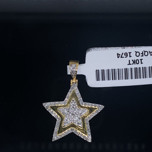 Star Diamond Pendant- PD0602