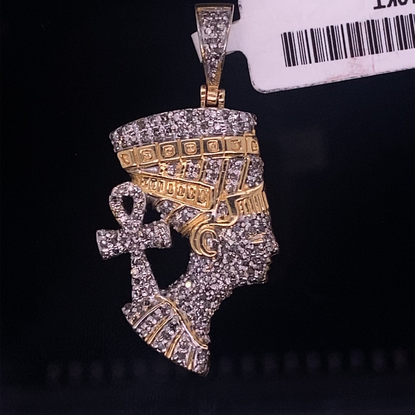 Queen Nefertiti Diamond Pendent-PD0966